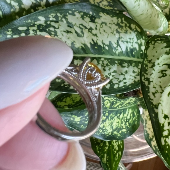 Bella Luce - Dillenium Cut Yellow Diamond Stimulant Ring - Size 5.25 - Picture 8 of 9